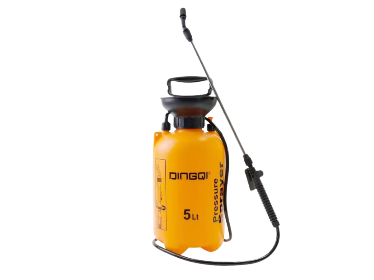 מרסס צד 5 ליטרים + משאבה דגם DH01405