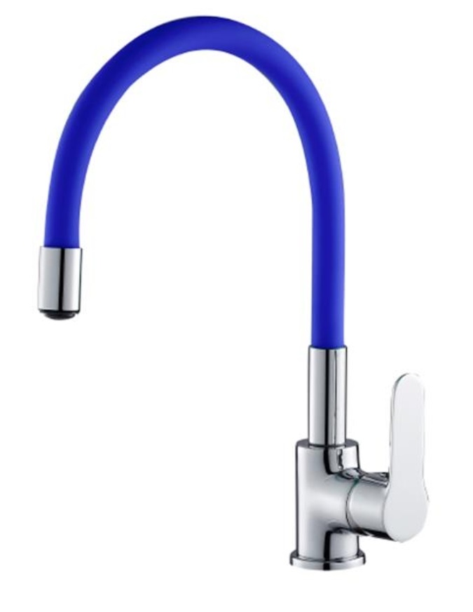 ברז DUCK עם פיה גמישה כחולה דגם 900M