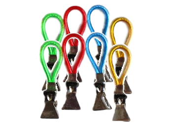 קליפ קלפ - מתלה מגבות קפיצי סט 8 יחידות 